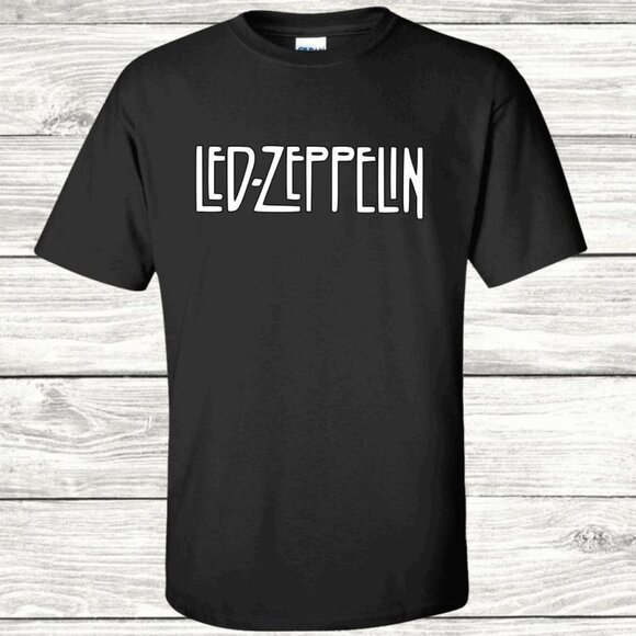 Samantha S Other - Led Zeppelin Classic Rock T-Shirt 70s Band Music Tour Graphic Fan Tee 90